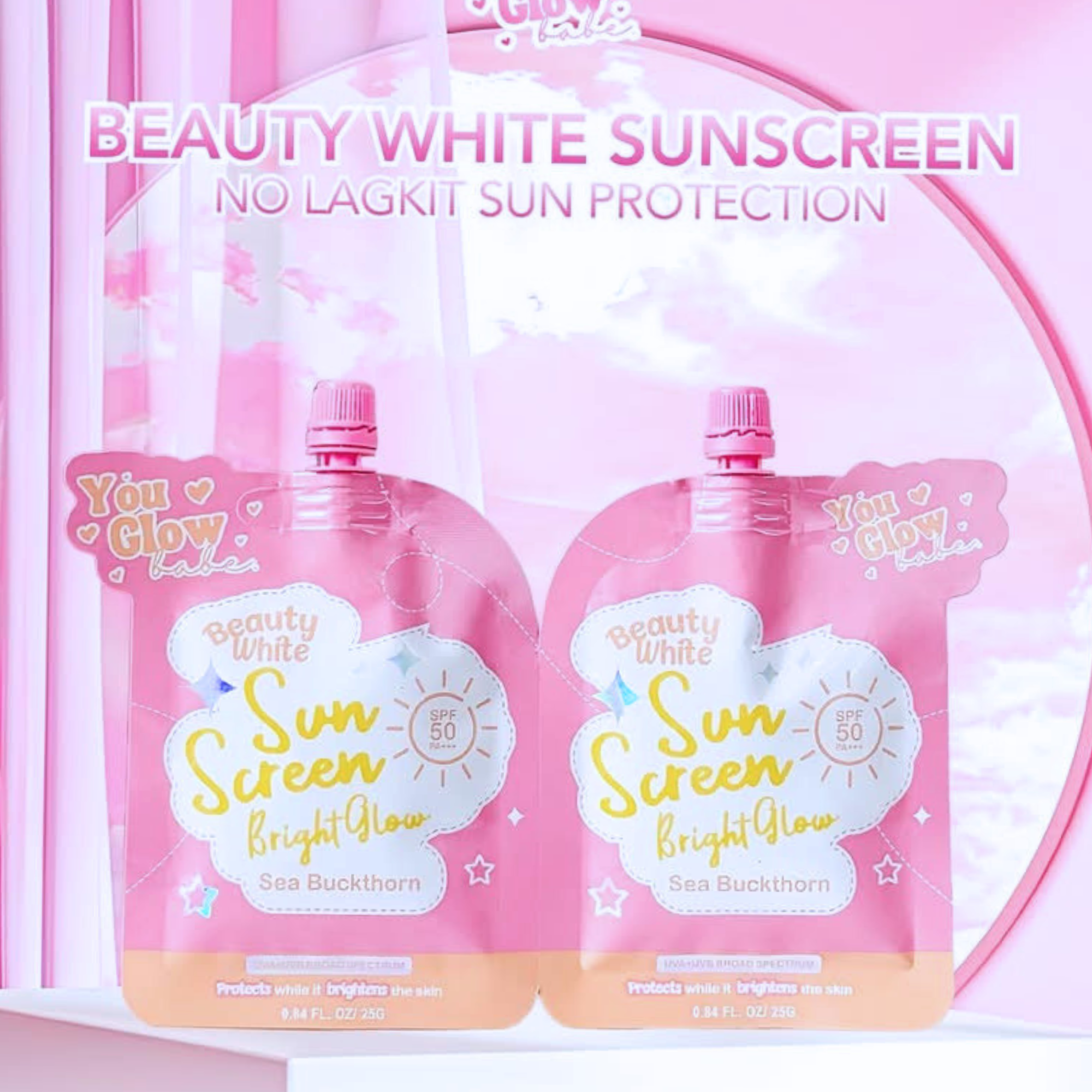 You Glow Beauty White Sun Screen25g
