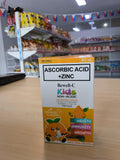 Ascorbic Acid + Zinc Bewell C kids 30ml