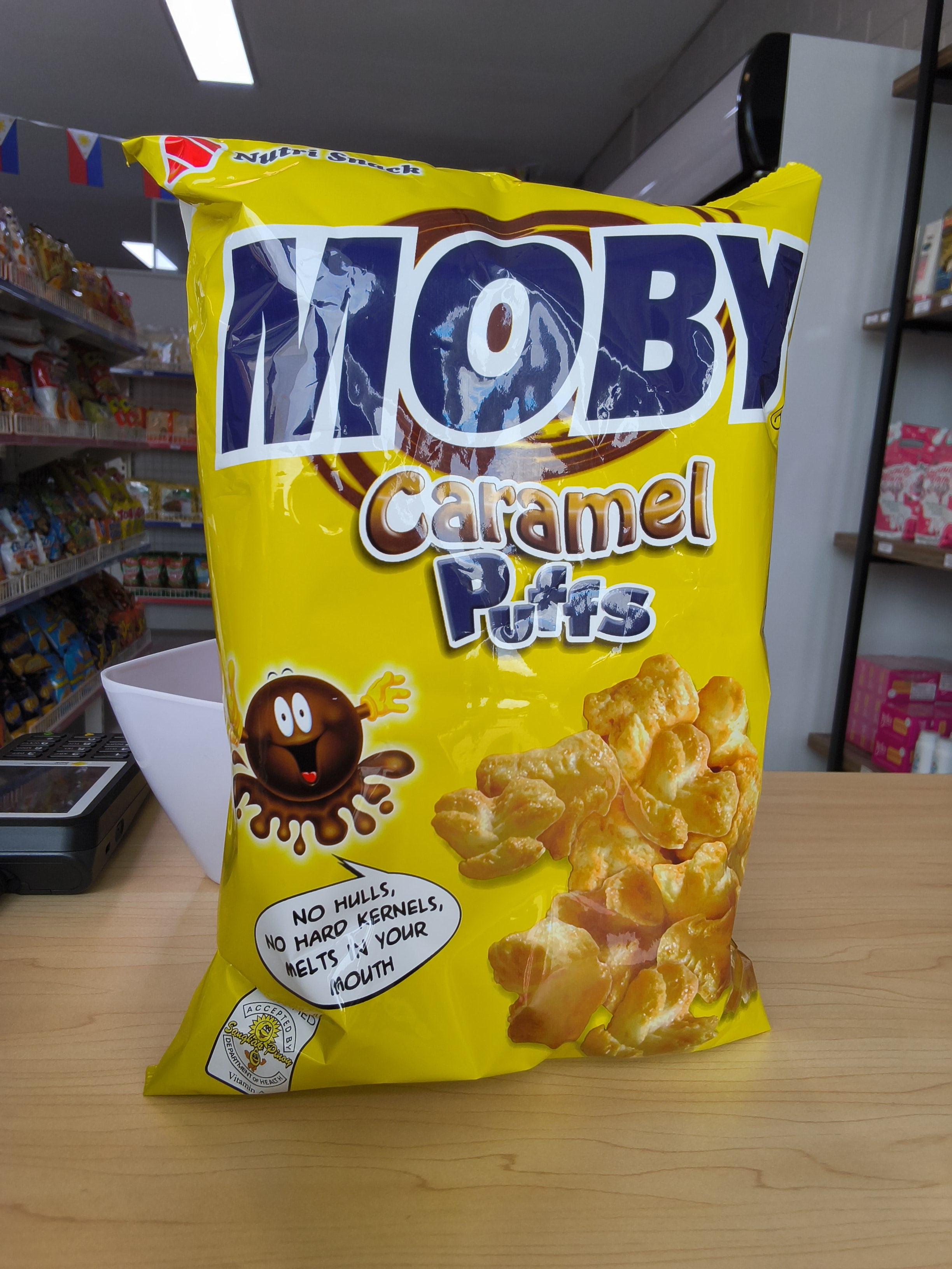 Moby Caramel Puffs 90g