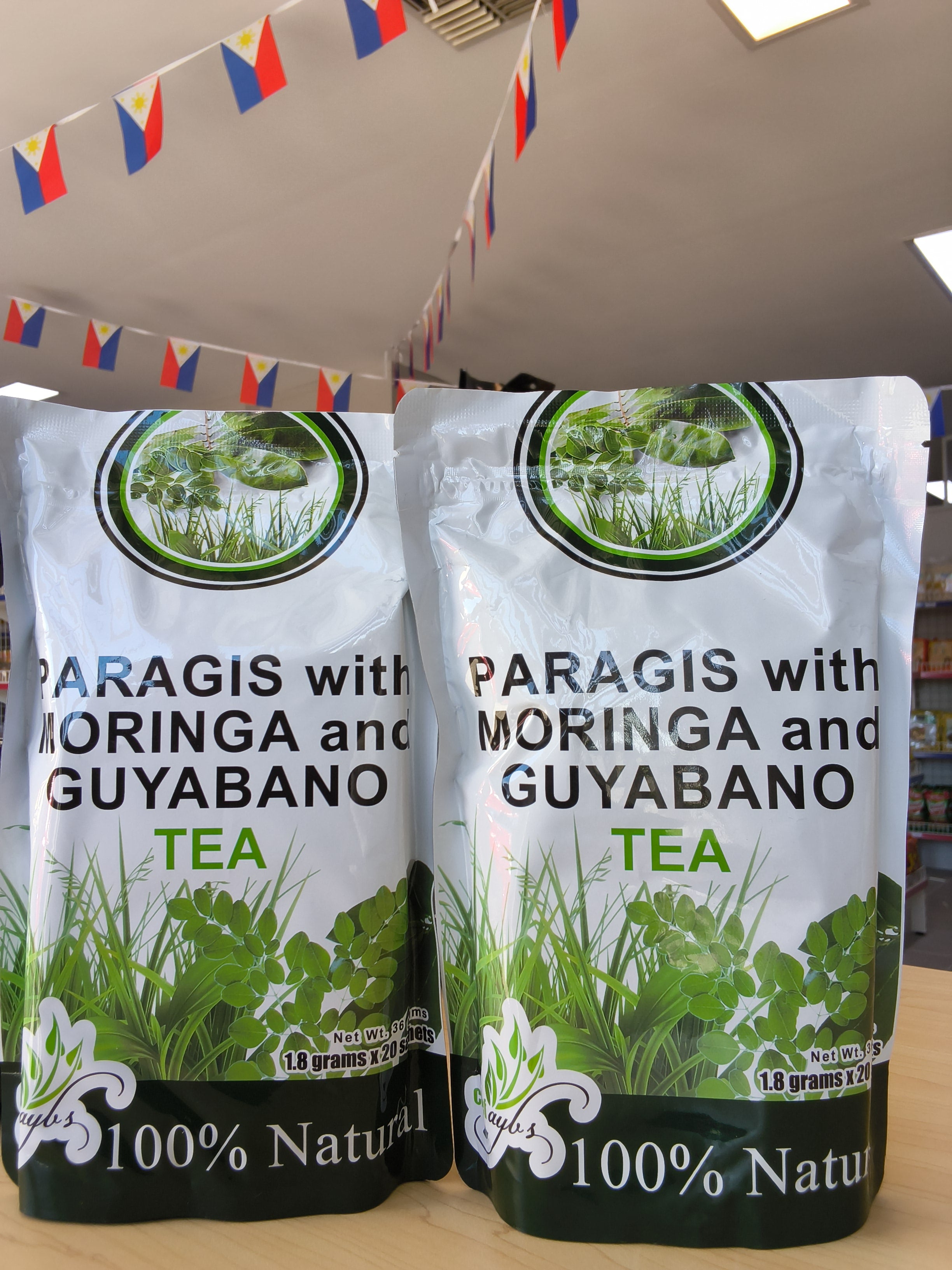 Paragis with Moringa and Guyabano tea 1.8gx20sachets(36g)