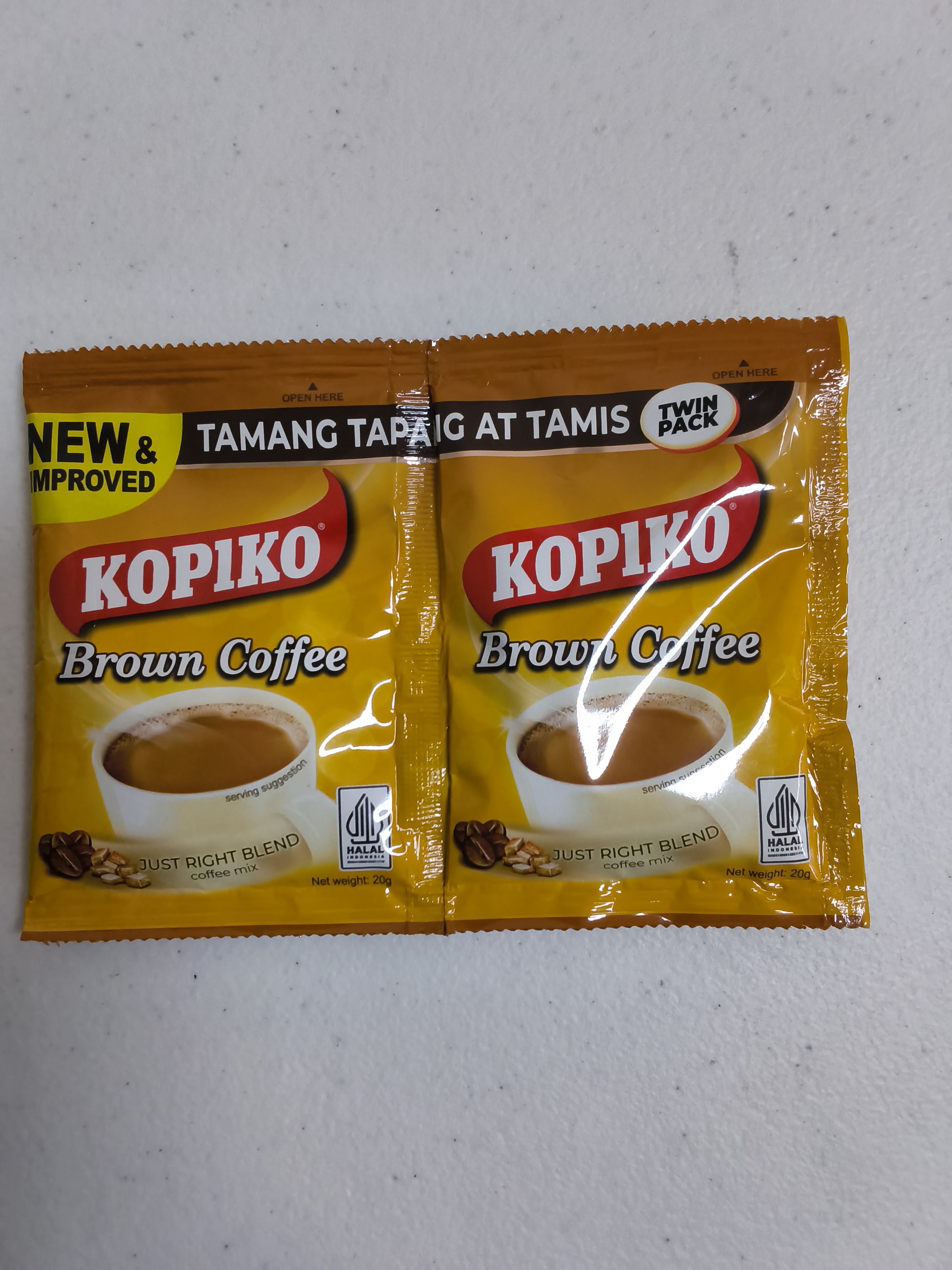 Kopiko Brown Coffee twin pack20g