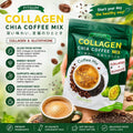 Fitgum Collagen Chia Coffee Mix 120g(12gx10sachets)