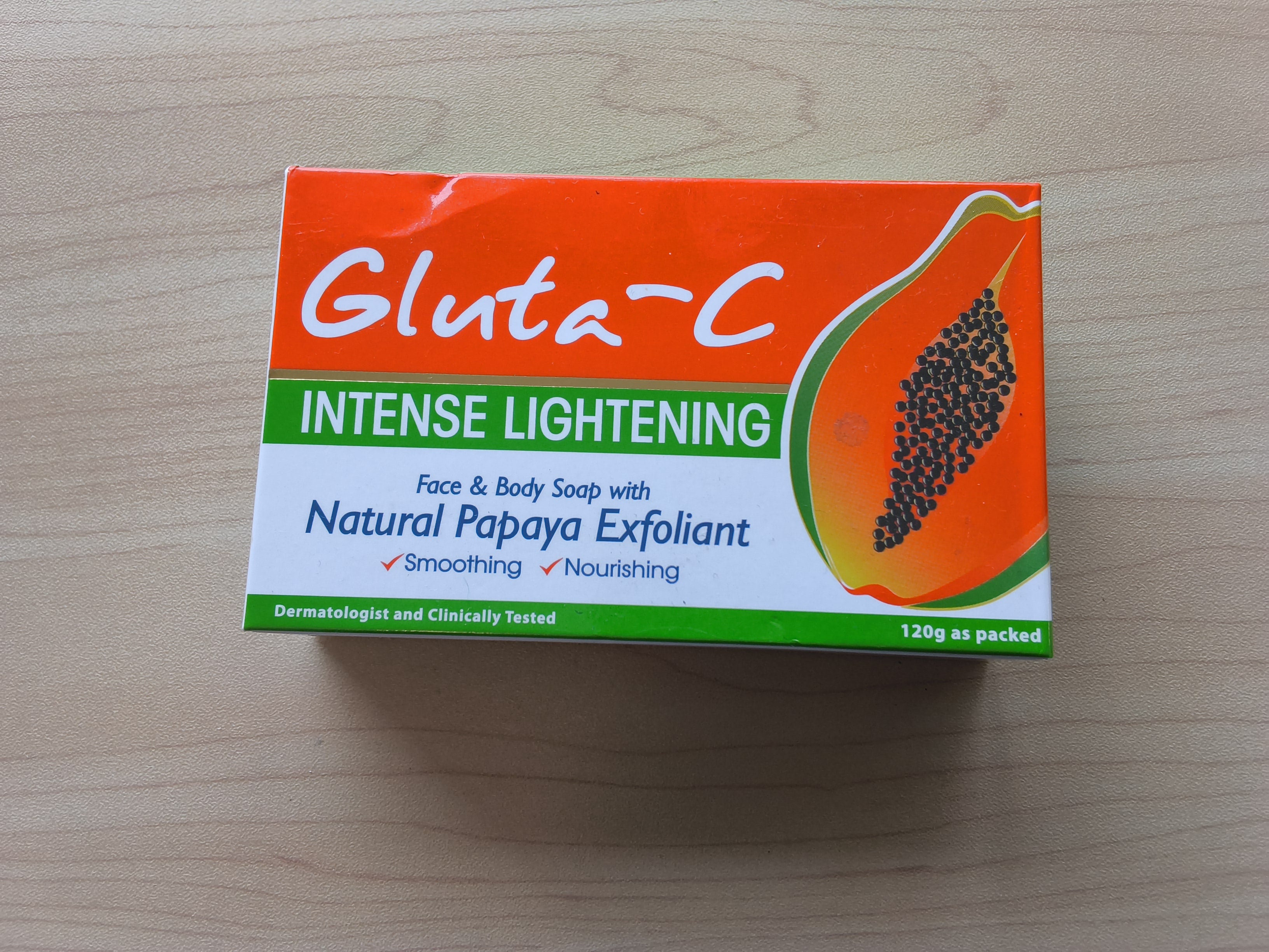 Gluta- C intense lightening natural soap 120g