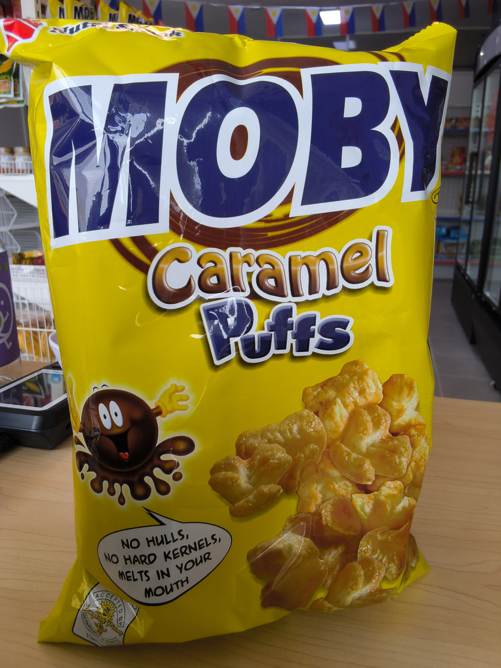 Moby Caramel Puffs 90g