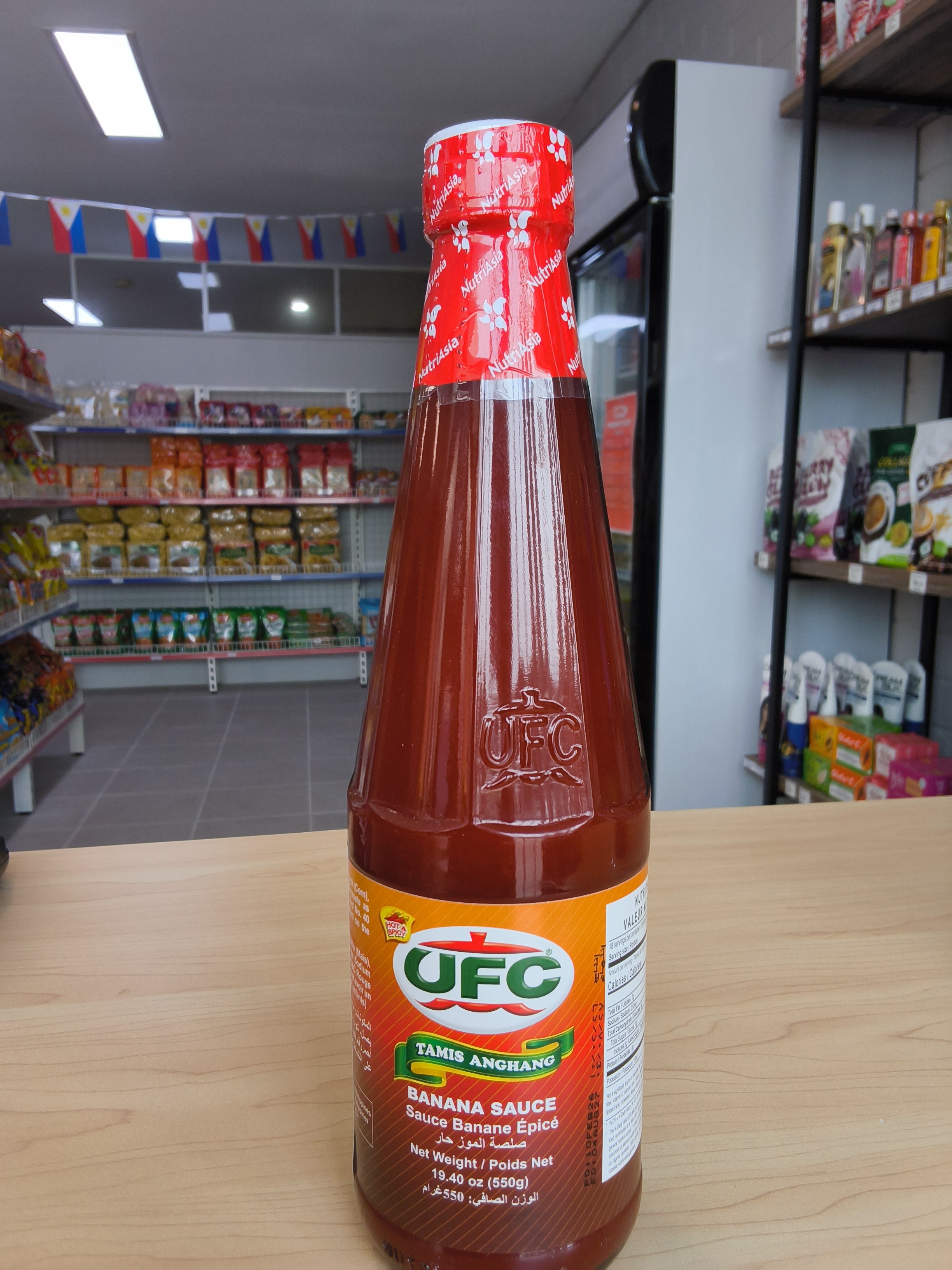 UFC Hot&Spicy Banana Sauce  550g