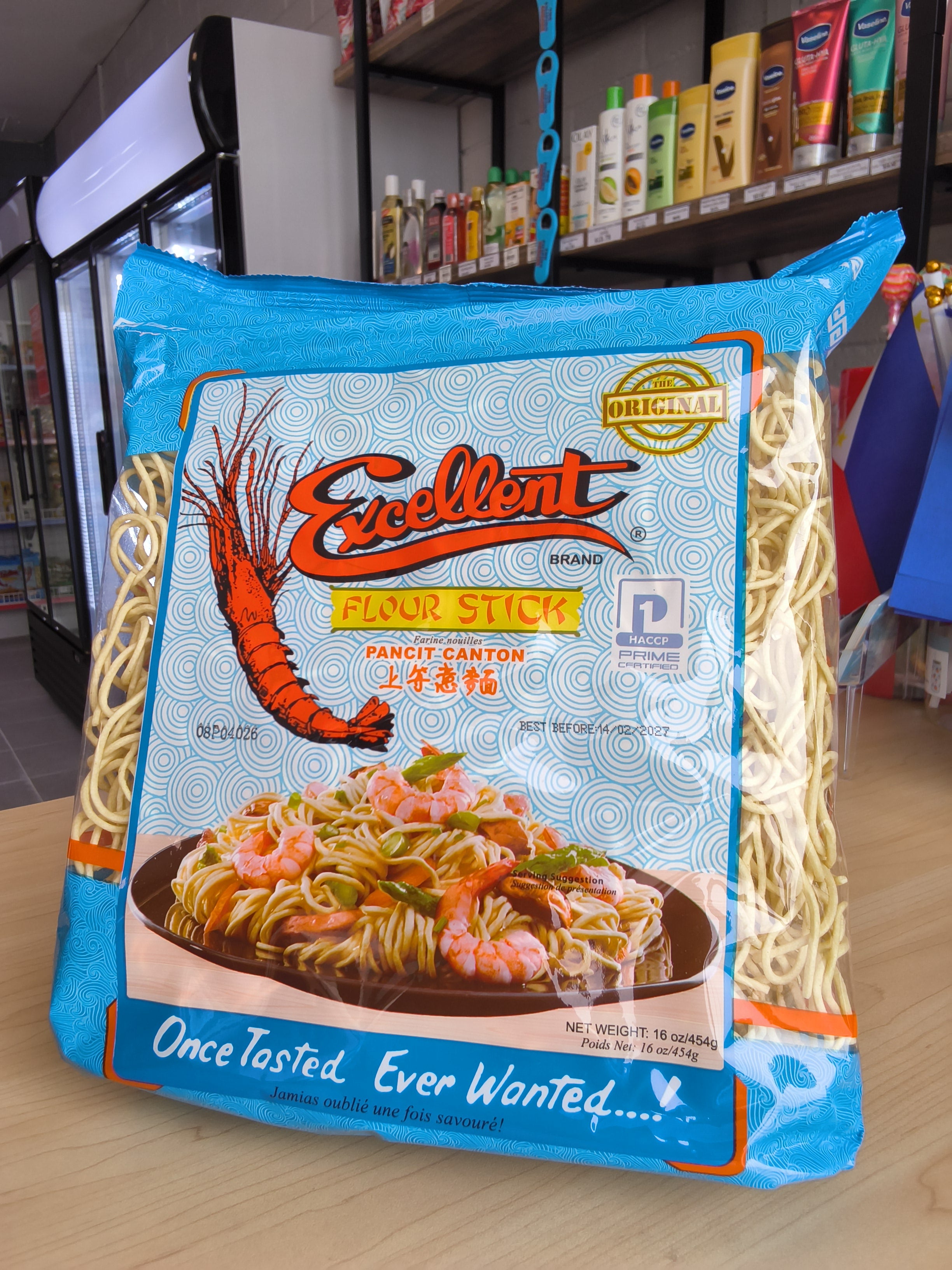 Excellent  Flour stick  Pancit Canton 454g