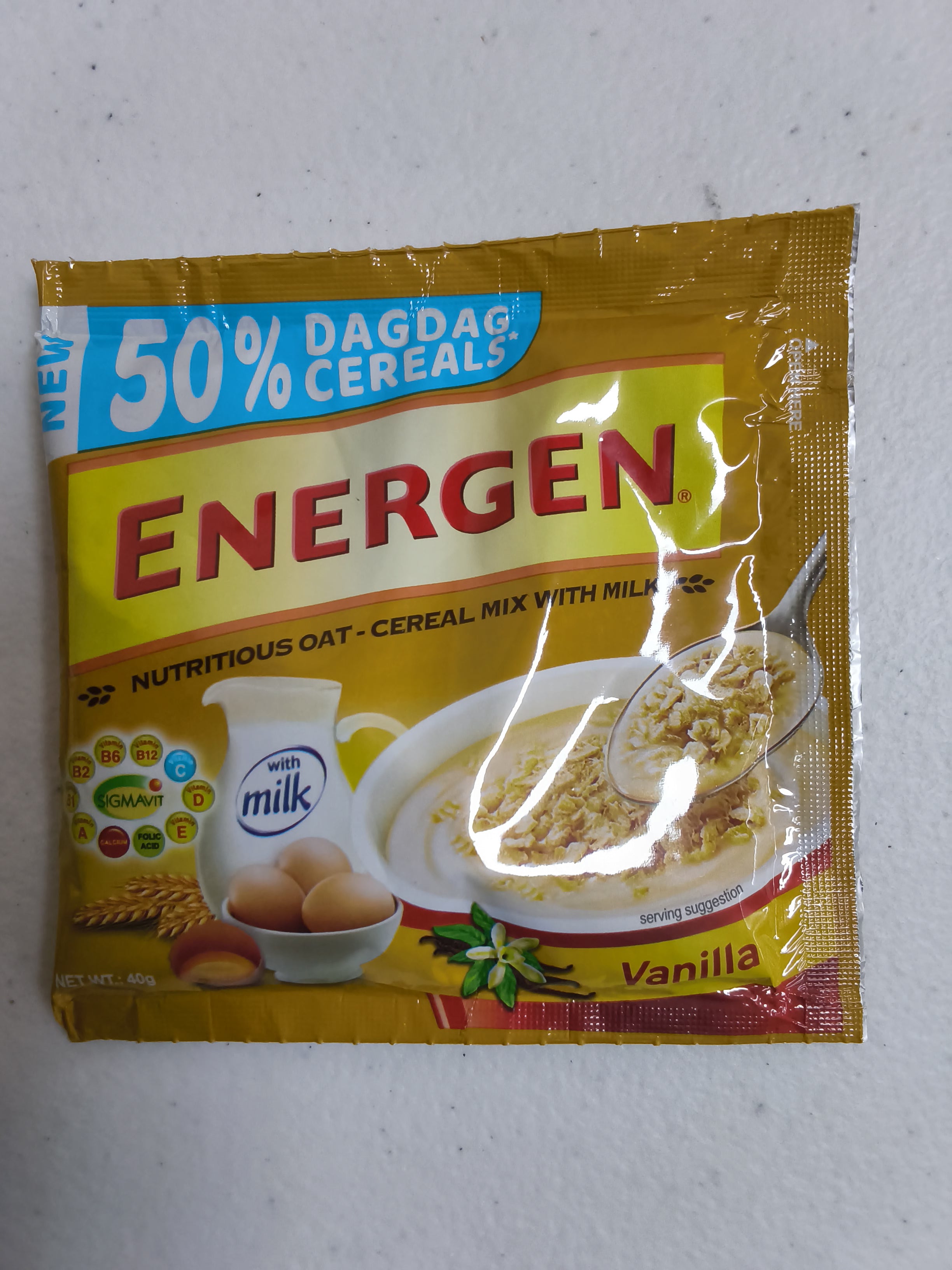 Energen  Vanilla Flavor 40g
